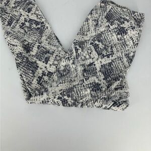 Victoria's Secret Black and White Patterned Pants